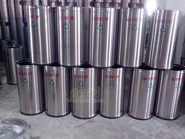 萬達不銹鋼垃圾桶圖片 萬達不銹鋼垃圾桶圖片