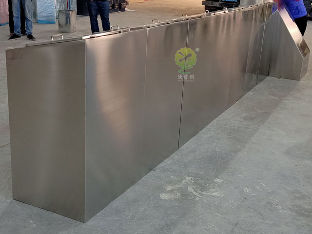 深圳不銹鋼垃圾箱廠家定制社區分類生活垃圾箱