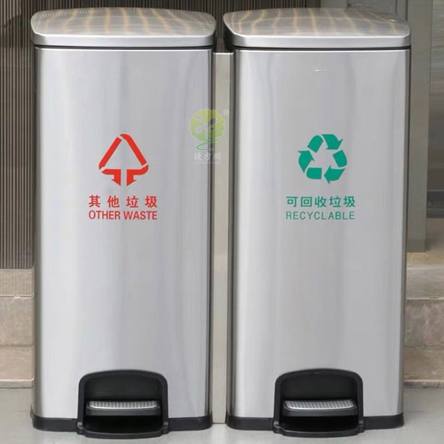 家用不銹鋼室內(nèi)分類垃圾桶 家用不銹鋼室內(nèi)分類垃圾桶