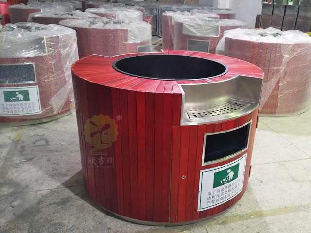 高鐵站臺景觀垃圾箱果皮箱