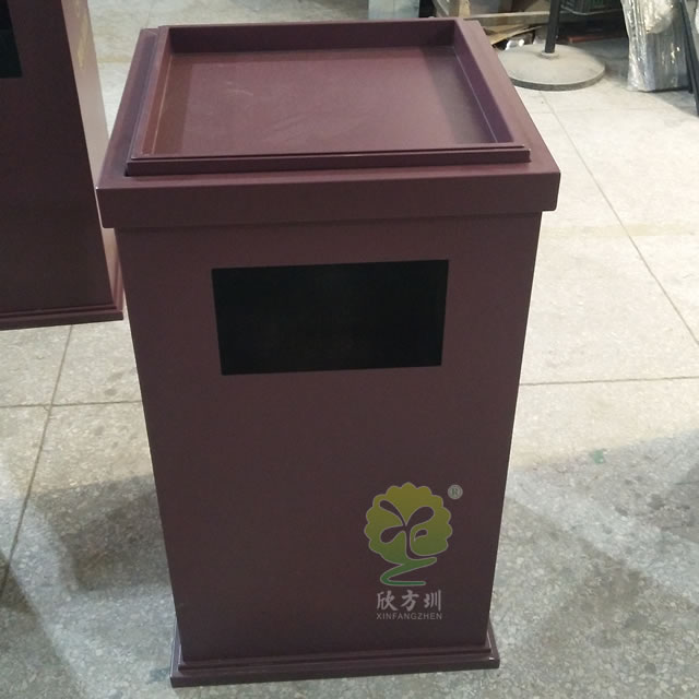 室內(nèi)物業(yè)方形鋼制垃圾桶 室內(nèi)物業(yè)方形鋼制垃圾桶