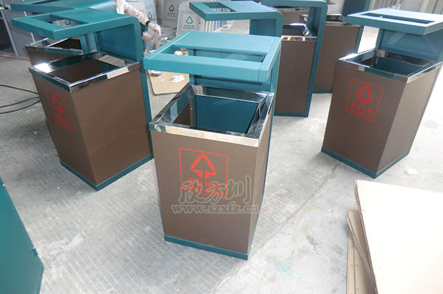 噴塑鋼制垃圾桶 噴塑鋼制垃圾桶