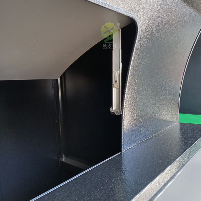 深圳城管驗收標(biāo)準(zhǔn)不銹鋼垃圾分類投放點大垃圾箱