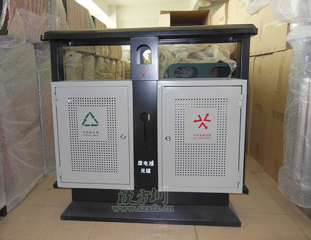 環衛分類鋼制垃圾桶 環衛分類鋼制垃圾桶