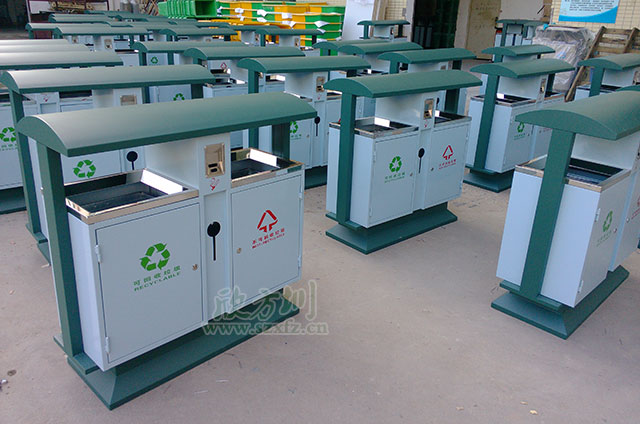 機關鋼制分類垃圾桶 機關鋼制分類垃圾桶